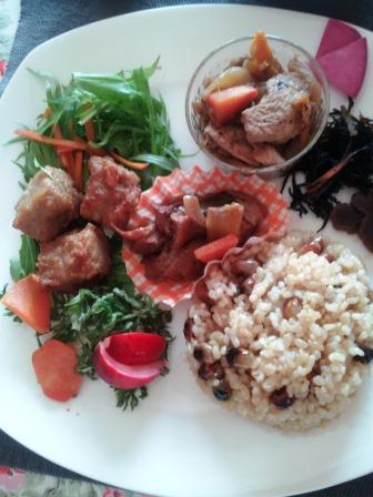 子育てママの会のランチ