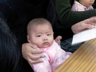 よちよちクラスの生徒ちゃん