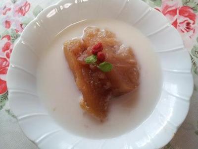 健康教室のマクロビランチ&無農薬無肥料の梨