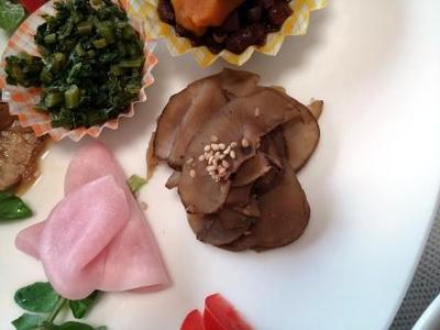 健康教室のマクロビランチ&無農薬無肥料の梨