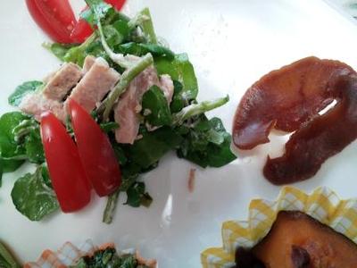 健康教室のマクロビランチ&無農薬無肥料の梨