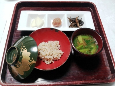 マクロビディナーin「赤い櫨の庵」