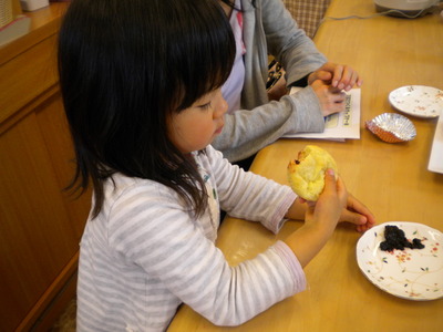 豆腐のカップケーキ