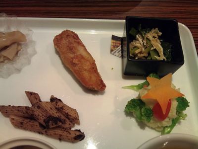 イタリアンレストランのマクロビランチ