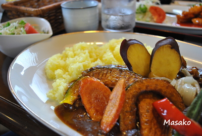 野菜畑見学