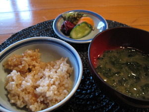 半断食の食事