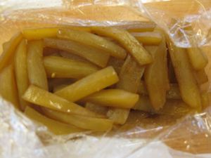 糖尿病の方にもOK♪あま~いきんぴら