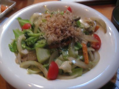 五条の夜ご飯