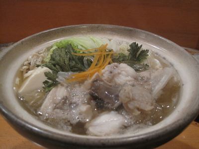 五條の夜ご飯