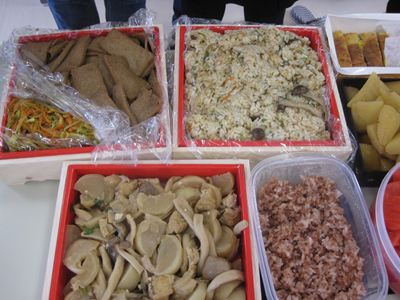 お年始の食事（ポットラックパーティー編）