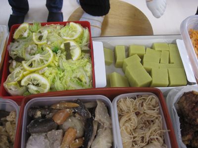 お年始の食事（ポットラックパーティー編）