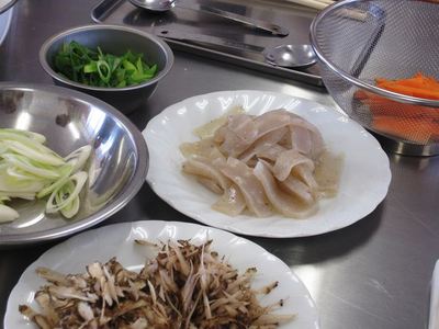 リマのクッキングスクール初級編in大分（２日目）