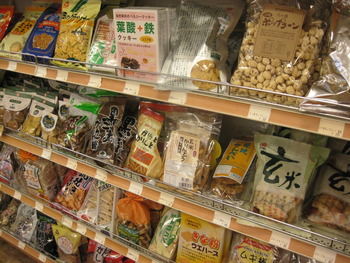 鶴亀の店内(お菓子編)
