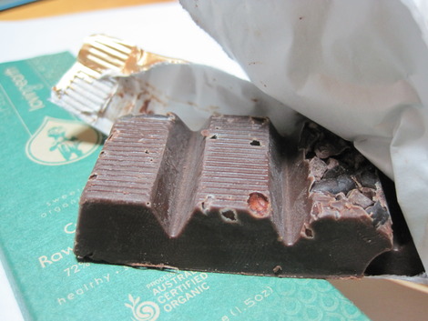 ローフードのチョコレート