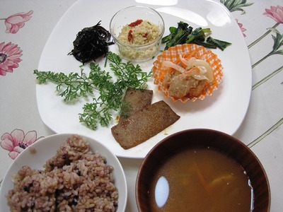 家ごはんでほっと一息