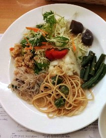 「ゆとりの空間」で晩御飯