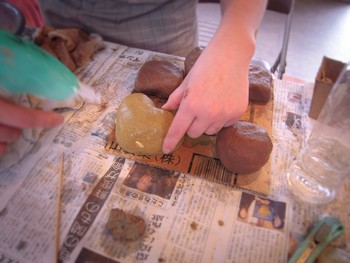 土の屋オンパク土球教室2回目の報告