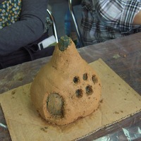 土球キャンドルホルダー作りIN婦人会館