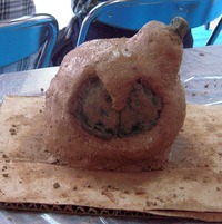 土球キャンドルホルダー作りIN婦人会館