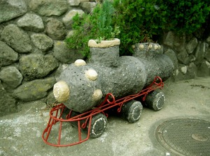 帰ってきた、汽車。
