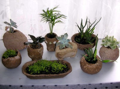 土の屋クラフト教室生徒さんの作品