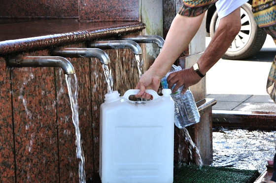 湧水巡り　桑畑湧水