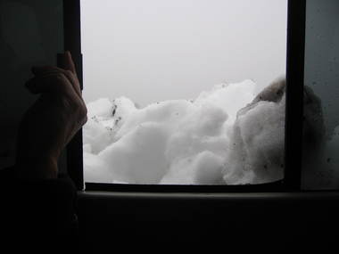 初雪!!