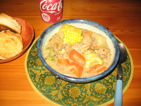 Chicken And Corn Rtew