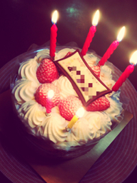 誕生日。