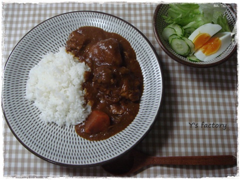 お肉ごろごろカレー