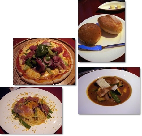 頼んだお料理の数々