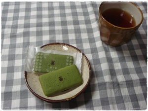 お濃茶ラングドシャ