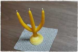 ハチ蜜の森キャンドル