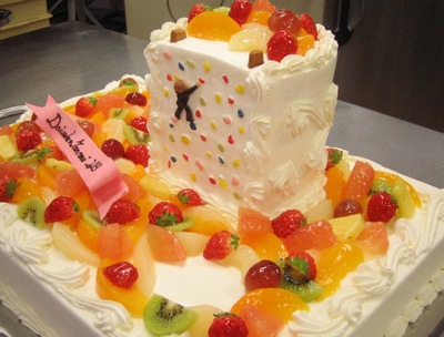 本日のＷｅｄｄｉｎｇＣａｋｅです（＾－＾）