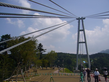 いよいよ夢大吊橋へ向かいます!