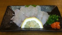 コチのお刺身