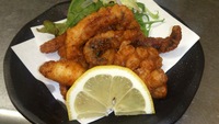タコのから揚げ！！